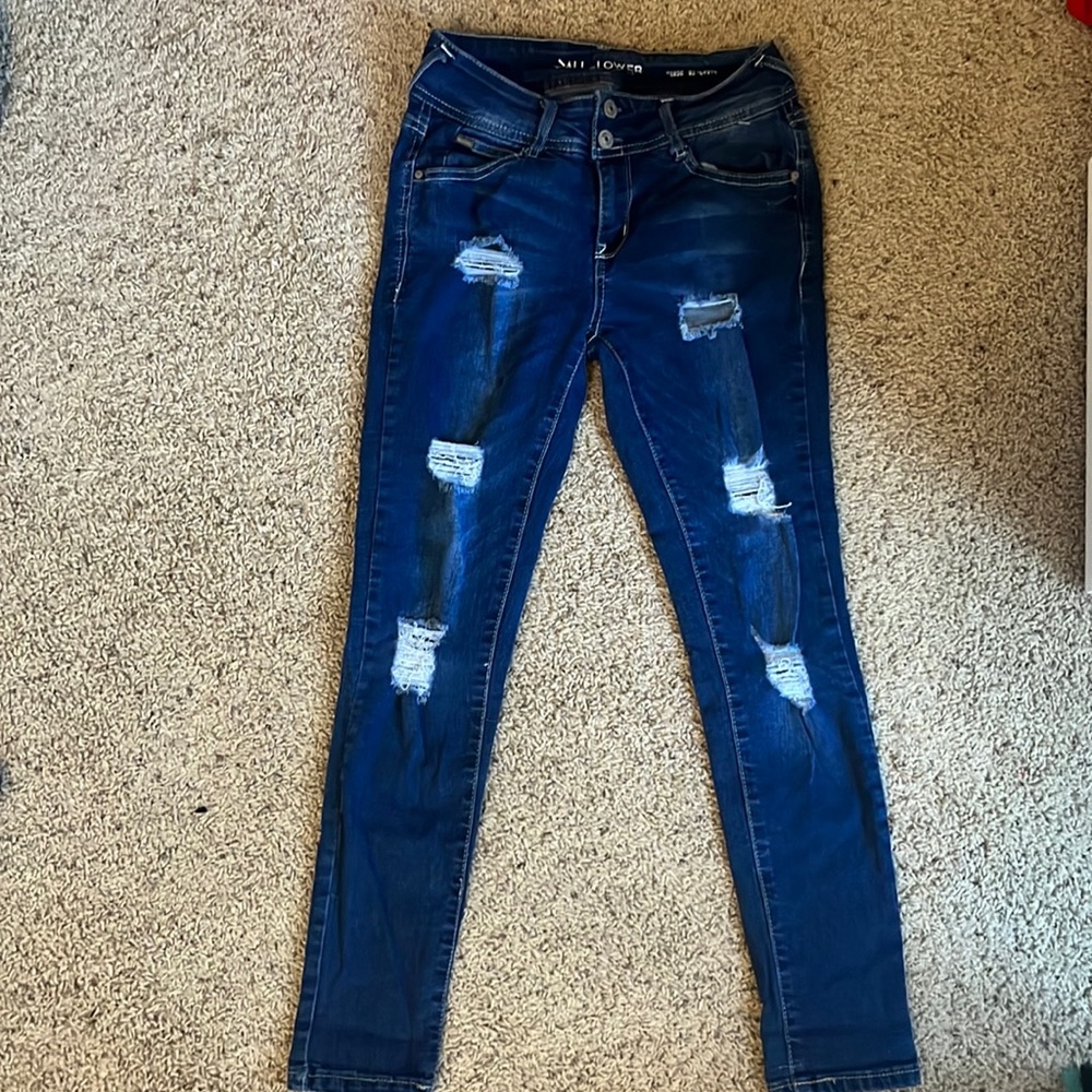 Wallflower ripped jeans size 1